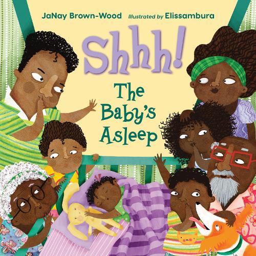 Паперова книга «Shhh! The Baby's Asleep», автор Джаней Браун-Вуд - фото №1