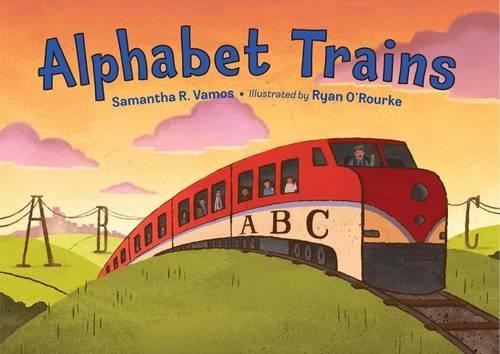 Бумажная книга «Alphabet Trains», автор Саманта Р. Вамос - фото №1