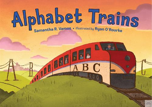Бумажная книга «Alphabet Trains», автор Саманта Р. Вамос - фото №1