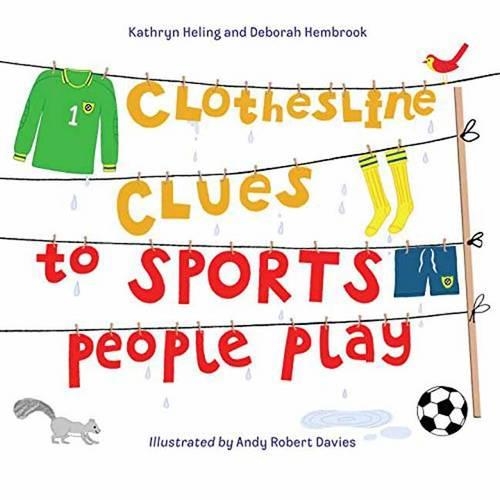 Бумажная книга «Clothesline Clues to Sports People Play», авторов Дебора Хембрук, Кэтрин Хелинг - фото №1