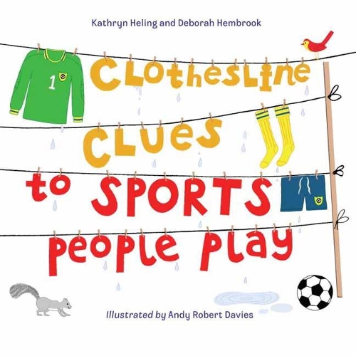 Бумажная книга «Clothesline Clues to Sports People Play», авторов Дебора Хембрук, Кэтрин Хелинг - фото №1