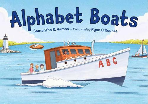 Бумажная книга «Alphabet Boats», автор Саманта Р. Вамос - фото №1