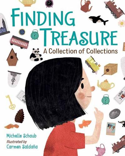 Паперова книга «Finding Treasure: A Collection of Collections», авторів Кармен Сальданья, Мішель Шауб - фото №1