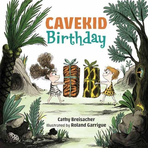 Паперова книга «Cavekid Birthday», авторів Кеті Брайзакер, Роланд Гарріг - фото №1