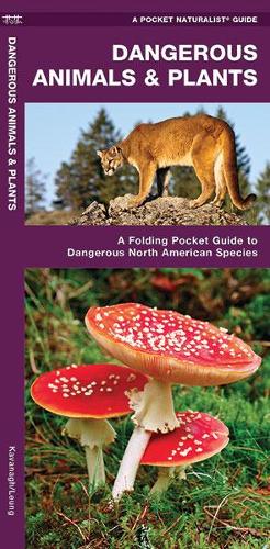 Бумажная книга «Dangerous Animals & Plants: A Folding Pocket Guide to Dangerous North American Species», авторов Джеймс Кавана, Waterford Press - фото №1