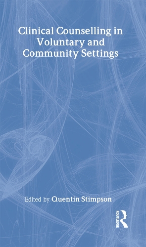 Бумажная книга «Clinical Counselling in Voluntary and Community Settings» - фото №1