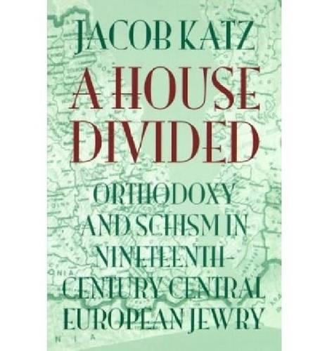 Бумажная книга «A House Divided», автор Джейкоб Кац - фото №1
