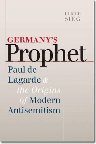 Бумажная книга «Germany’s Prophet», автор Ульрих Зиг - фото №1