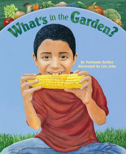 Паперова книга «What's in the Garden?», автор Маріанна Беркес - фото №1