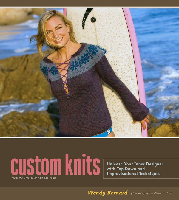 Бумажная книга «Custom Knits», автор Венди Бернард - фото №1