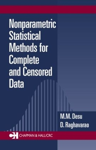Паперова книга «Nonparametric Statistical Methods For Complete and Censored Data», авторів Д. Рагхаварао, М.М. Дезу - фото №1