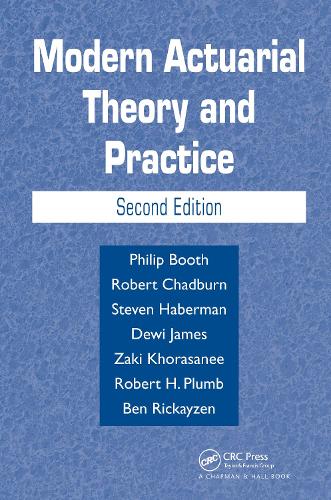 Бумажная книга «Modern Actuarial Theory and Practice», авторов Бен Рикейзен, Деві Джеймс, Филип Бут, Роберт Чедберн, Роберт Х. Пламб, Стивен Хаберман, Заки Хорасани - фото №1