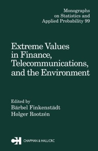 Бумажная книга «Extreme Values in Finance, Telecommunications, and the Environment» - фото №1