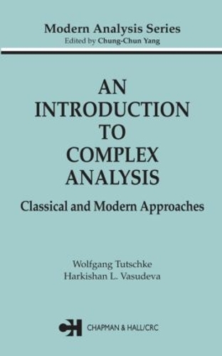 Паперова книга «An Introduction to Complex Analysis», авторів Харкрішан Л. Васудева, Вольфганг Тутшке - фото №1