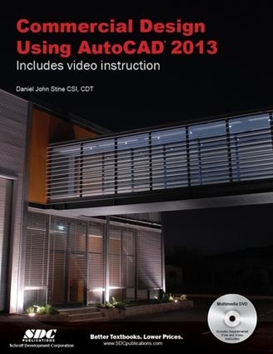Паперова книга «Commercial Design Using AutoCAD 2013», автор Даніель Стін - фото №1