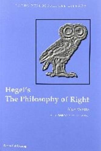 Паперова книга «The Philosophy of Right», автор Георг Вільгельм Фрідріх Гегель - фото №1
