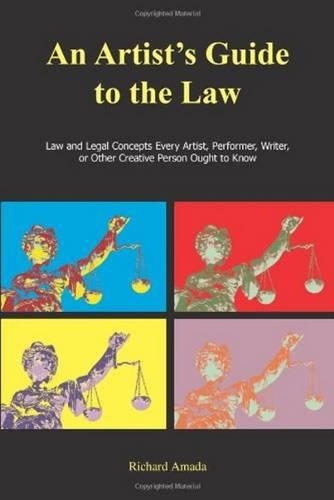 Паперова книга «An Artist's Guide to the Law», автор Річард Амада - фото №1