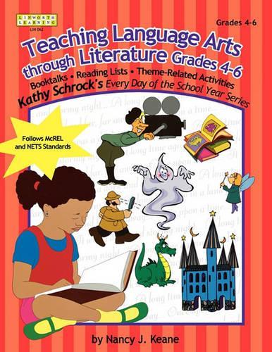 Паперова книга «Teaching Language Arts Through Literature, Grades 4-6», авторів Коріна Уейт, Ненсі Дж. Кін - фото №1