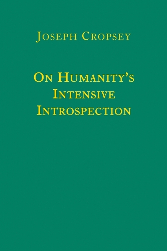 Паперова книга «On Humanity`s Intensive Introspection», автор Джозеф Кропсі - фото №1