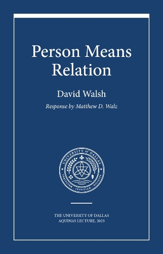 Бумажная книга «Person Means Relation», автор Дэвид Уолш - фото №1