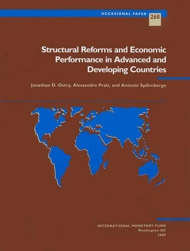 Паперова книга «Structural Reforms and Economic Performance in Advance and Developing Countries», авторів Алессандро Праті, Антоніо Спілімберго, Джонатан Девід Острі - фото №1