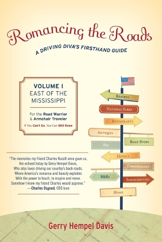 Бумажная книга «Romancing the Roads: A Driving Diva's Firsthand Guide, East of the Mississippi», автор Джерри Хемпел Дэвис - фото №1