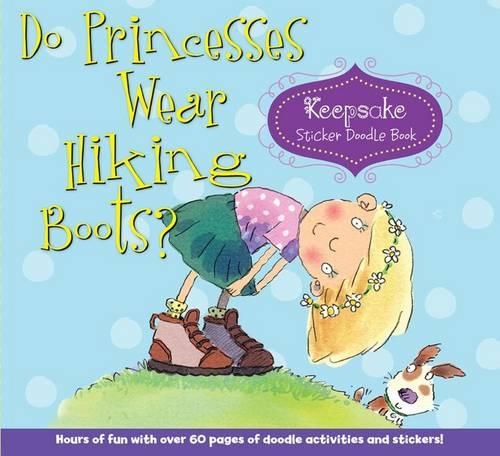 Бумажная книга «Do Princesses Wear Hiking Boots?: Keepsake Sticker Doodle Book», автор Кармела ЛаВинья Койл - фото №1