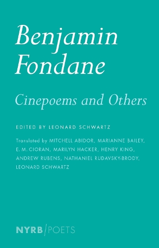 Бумажная книга «Cinepoems And Others», авторов Бенджамин Фондейн, Леонард Шварц - фото №1