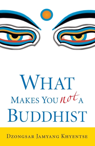 Паперова книга «What Makes You Not a Buddhist», автор Дзонґсар Джам'янґ Кхьєнце - фото №1