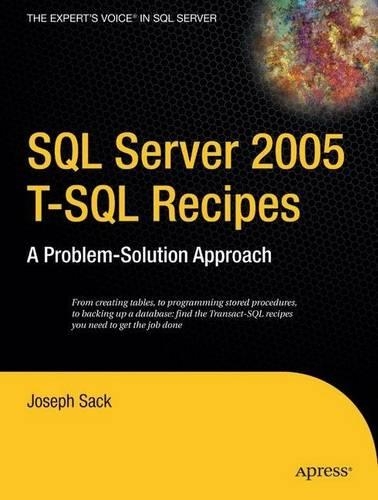 [object Object] «SQL Server 2005 T-SQL Recipes: A Problem-Solution Approach», автор Джозеф Сак - фото №1