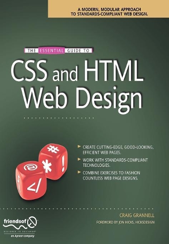 [object Object] «The Essential Guide to CSS and HTML Web Design», автор Крейг Ґреннелл - фото №1