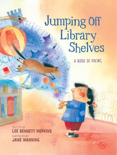 Бумажная книга «Jumping Off Library Shelves», автор Ли Беннетт Хопкинс - фото №1
