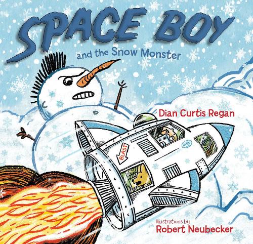 Бумажная книга «Space Boy and the Snow Monster», автор Диана Кертис Риган - фото №1