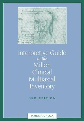 Бумажная книга «Interpretive Guide to the Millon Clinical Multiaxial Inventory», автор Джеймс П. Чока - фото №1