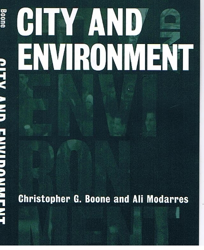 Паперова книга «City and Environment», авторів Алі Модаррес, Крістофер Бун - фото №1