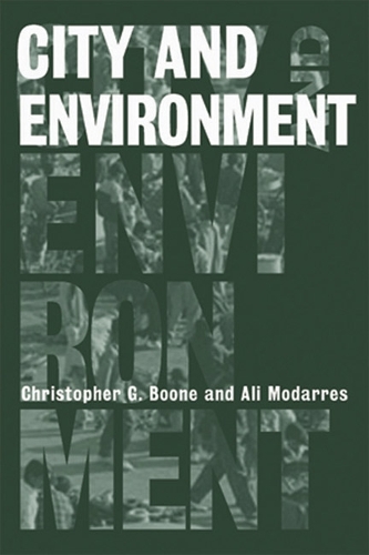 Бумажная книга «City and Environment», авторов Али Модаррес, Кристофер Бун - фото №1