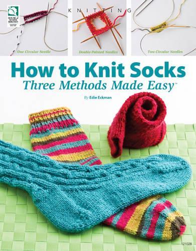 Паперова книга «How to Knit Socks: Three Methods Made Easy», авторів Діана Шмідт, Жанна Штауффер - фото №1