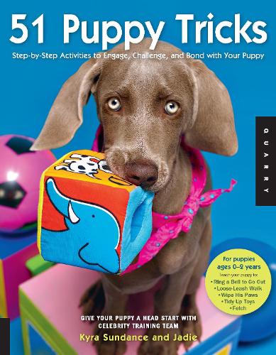 [object Object] «51 Puppy Tricks: Step-by-Step Activities to Engage, Challenge, and Bond with Your Puppy», автор Кіра Санденс - фото №1