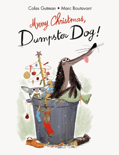 Паперова книга «Merry Christmas, Dumpster Dog!», автор Колас Гутман - фото №1