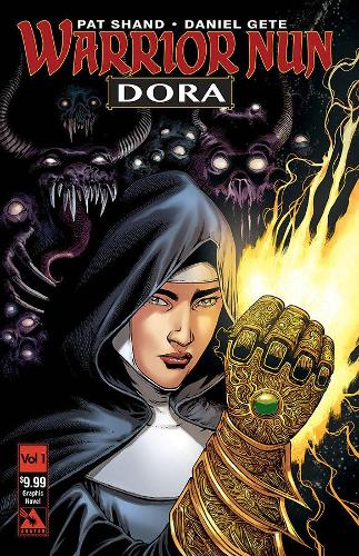 Паперова книга «Warrior Nun: Dora Vol 1 Collection», автор Патрік Шенд - фото №1