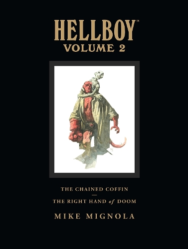 Паперова книга «Hellboy Library Volume 2: The Chained Coffin and The Right Hand of Doom», авторів Дарк Горс, Майк Міньйола - фото №1