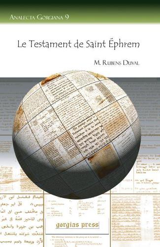 Бумажная книга «Le Testament de Saint Éphrem», автор М. Дюваль - фото №1