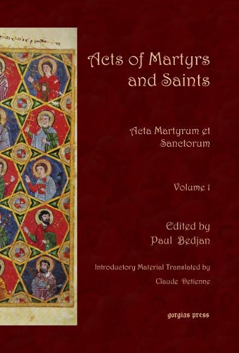 Бумажная книга «Acts of Martyrs and Saints (Vol 1): Acta Martyrum et Sanctorum», автор Клод Детьенн - фото №1