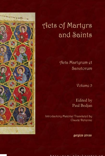 Бумажная книга «Acts of Martyrs and Saints (Vol 5): Acta Martyrum et Sanctorum», автор Клод Детьенн - фото №1