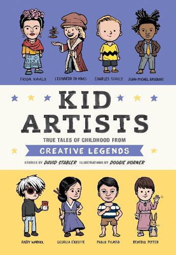 Паперова книга «Kid Artists: True Tales of Childhood from Creative Legends», автор Девід Стейблер - фото №1