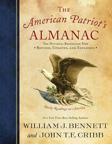 Паперова книга «The American Patriot's Almanac: Daily Readings on America», авторів Джон Т.Е. Крібб, Вільям Дж. Беннетт - фото №1