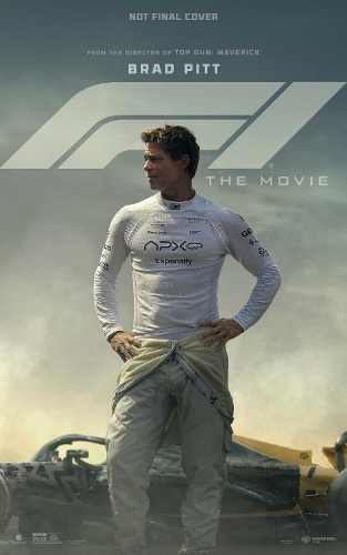 Паперова книга «F1 The Movie: The Making of the Most Authentic Racing Film of All Time», авторів Кріс Медленд, Марк Солсбери - фото №1