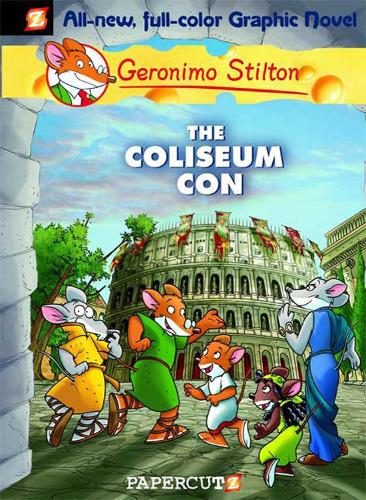 Бумажная книга «Geronimo Stilton Graphic Novels Vol. 3: The Coliseum Con», автор Джеронимо Стилтон - фото №1