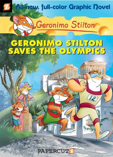 Бумажная книга «Geronimo Stilton Graphic Novels Vol. 10: Geronimo Stilton Saves the Olympics», автор Джеронимо Стилтон - фото №1