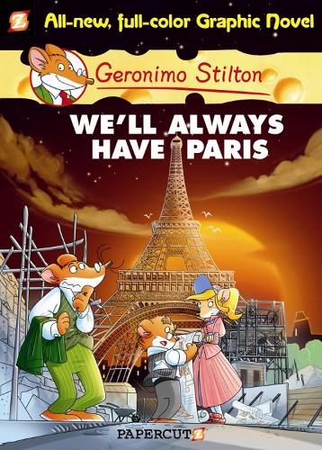 Бумажная книга «Geronimo Stilton Graphic Novels Vol. 11: We'll Always Have Paris», автор Джеронимо Стилтон - фото №1